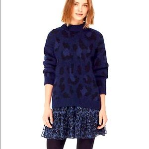 Kate Spade Mock Neck Chunky Sweater